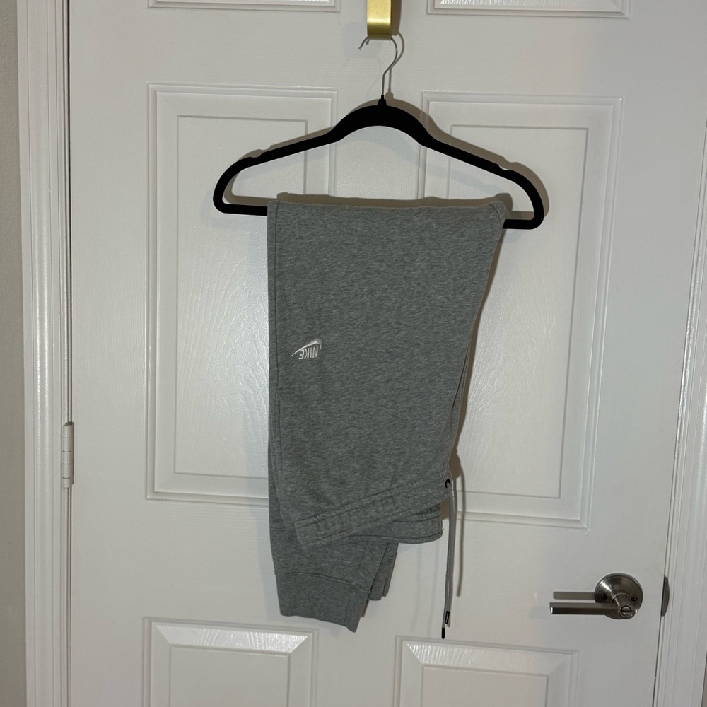 Nike Grey Heather Fleece Joggers